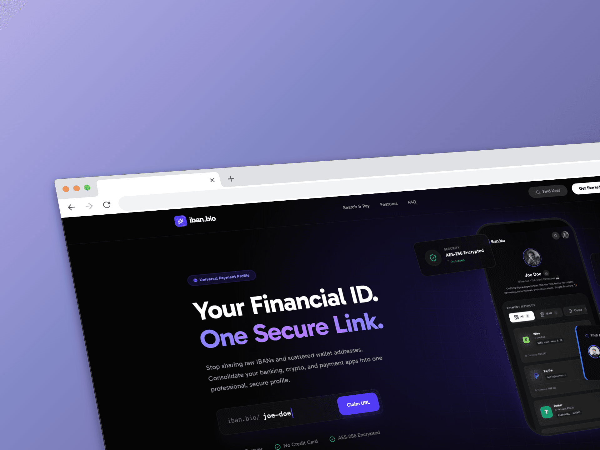 iban.bio — SaaS