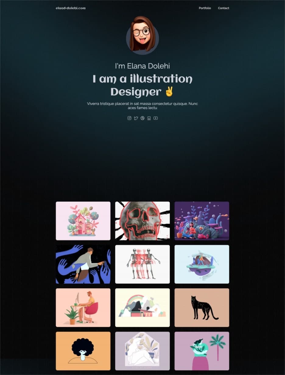 Illustrator portfolio