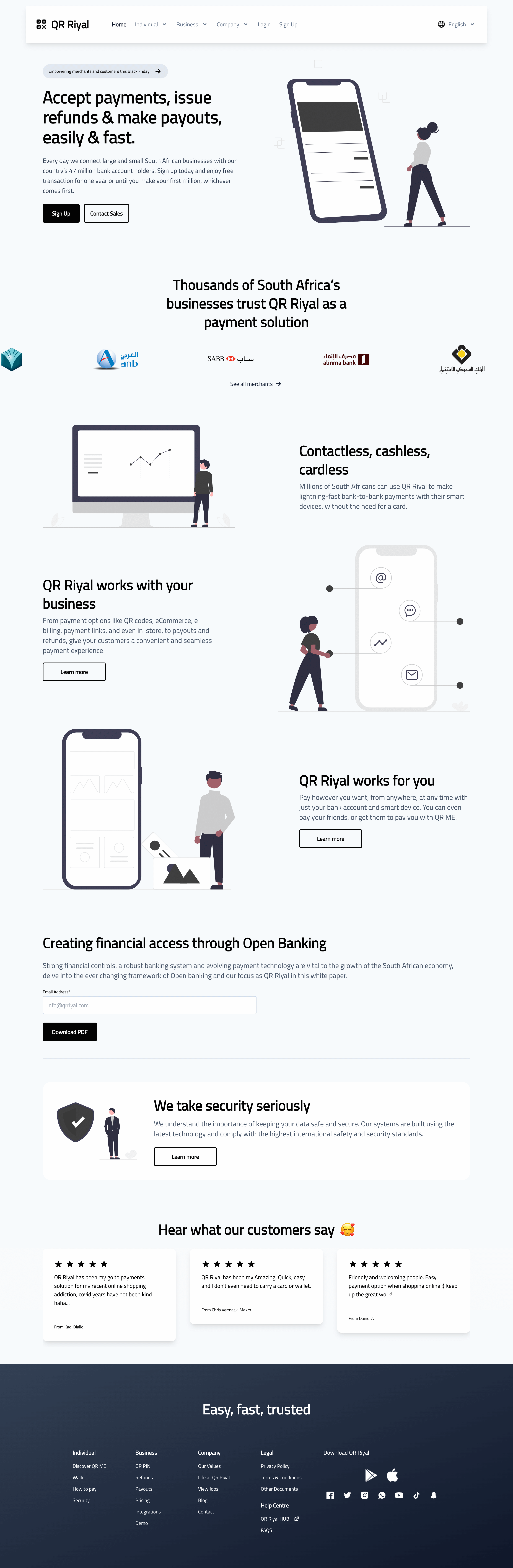Landing Page