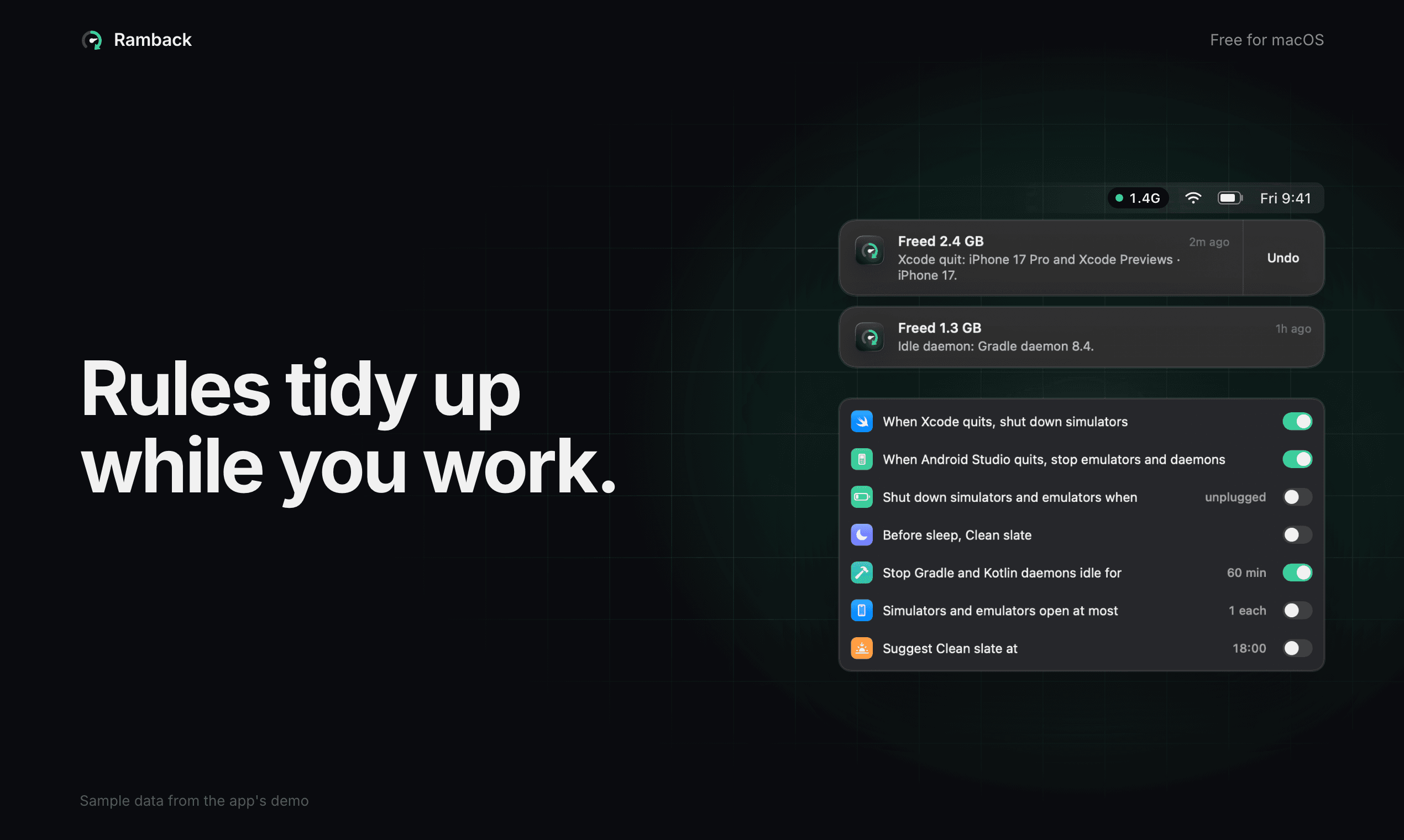 Rules and notifications
