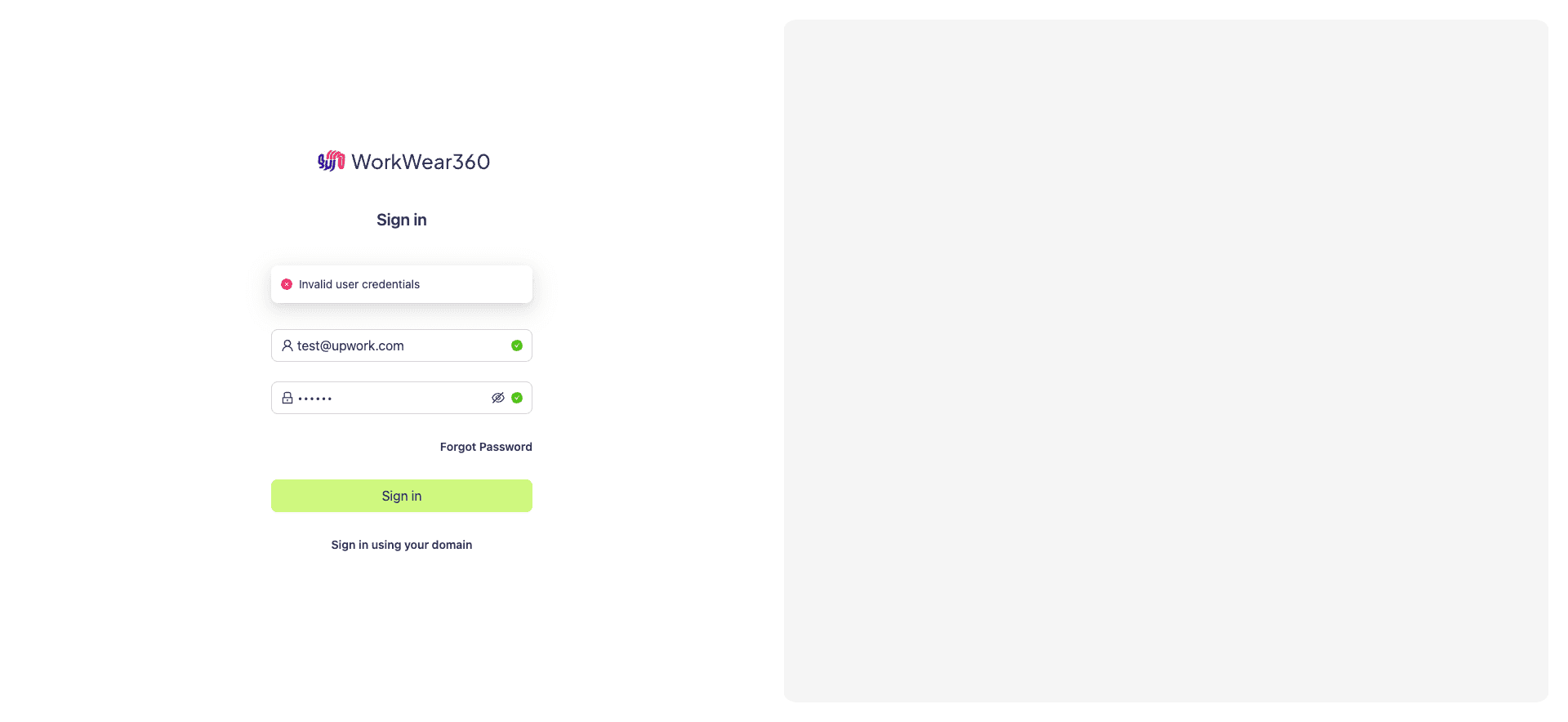 Login